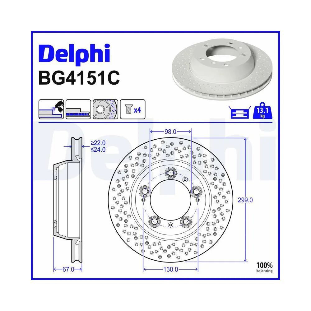 Discuri Frana Delphi - BG4151C