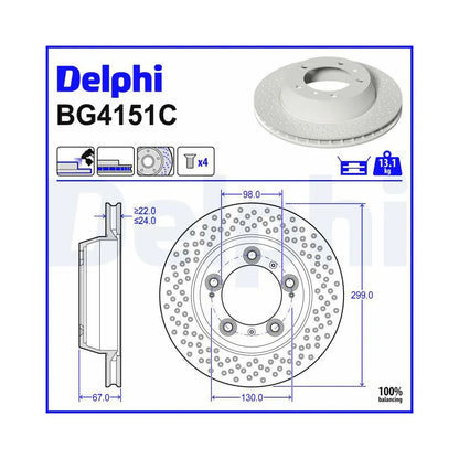 Discuri Frana Delphi - BG4151C