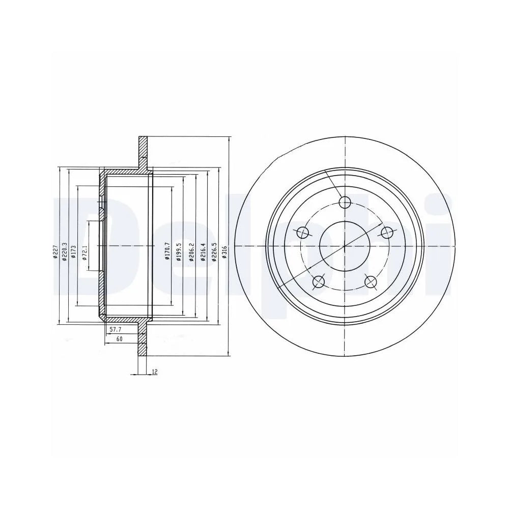 Discuri Frana Delphi - BG4157