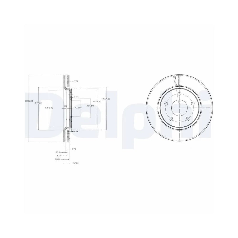 Discuri Frana Delphi - BG4212