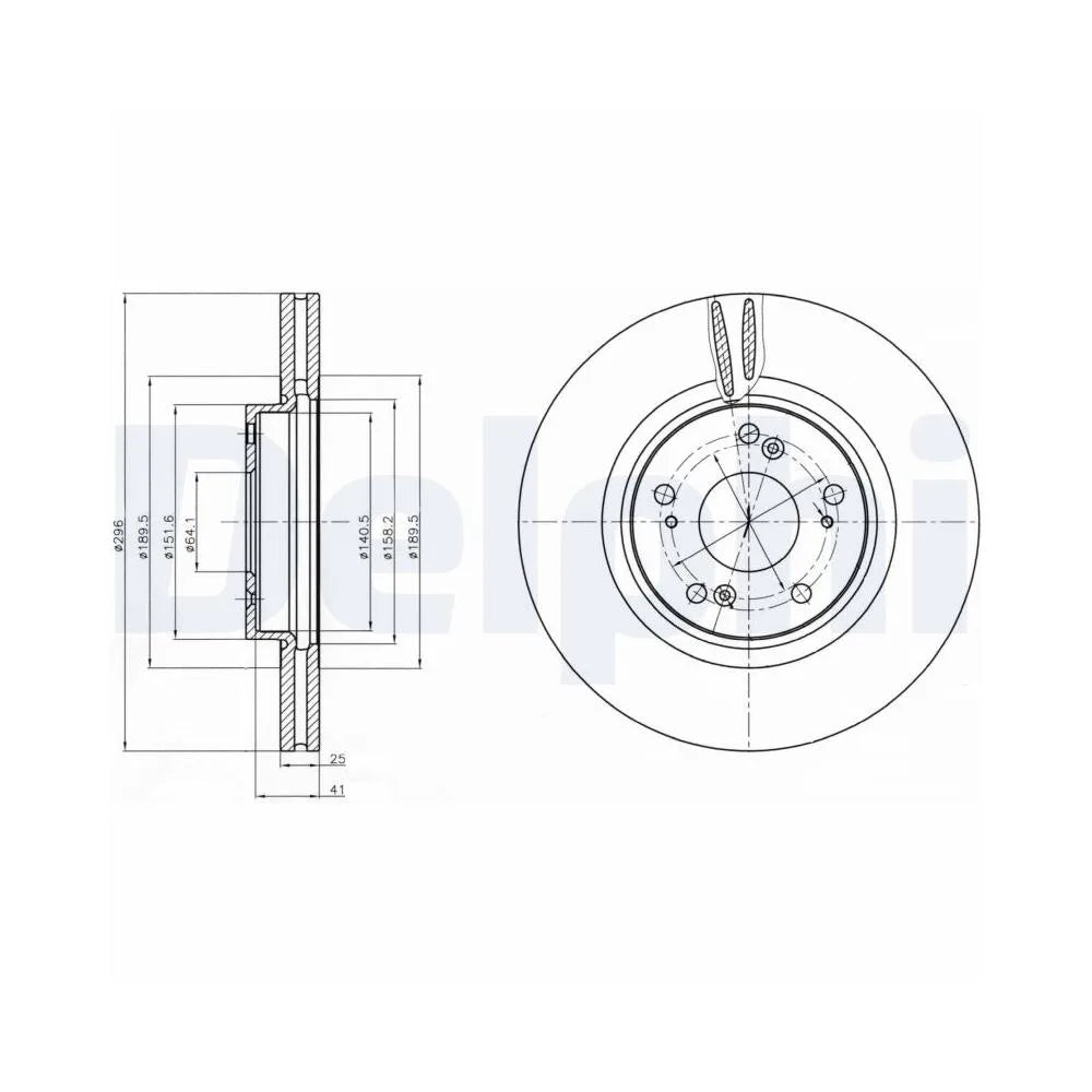 Discuri Frana Delphi - BG4224