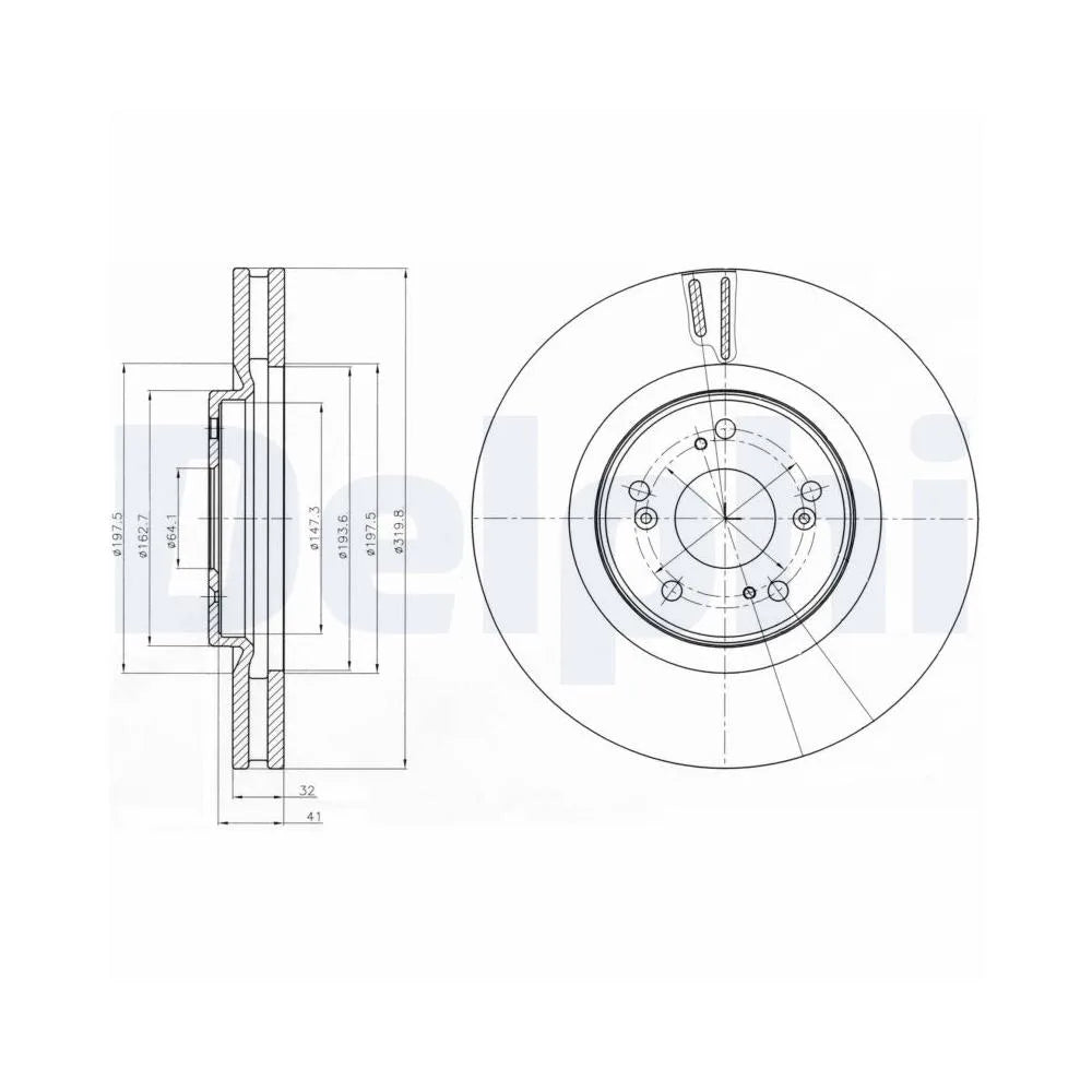 Discuri Frana Delphi - BG4225