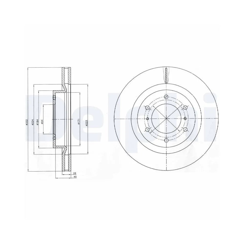 Discuri Frana Delphi - BG4228