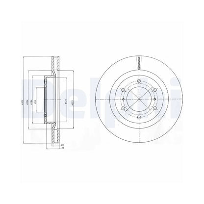 Discuri Frana Delphi - BG4228