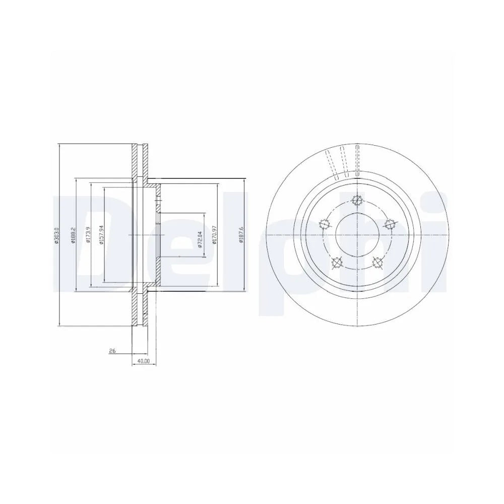 Discuri Frana Delphi - BG4240C