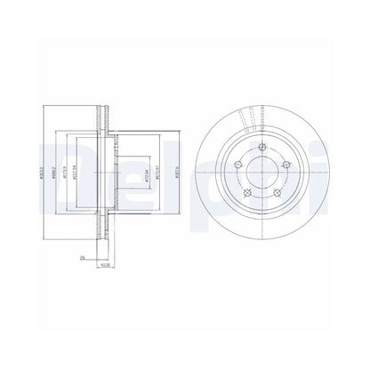 Discuri Frana Delphi - BG4240C