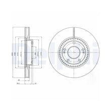 Discuri Frana Delphi - BG4251C
