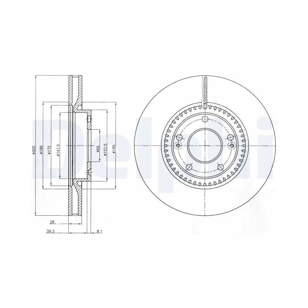 Discuri Frana Delphi - BG4251C