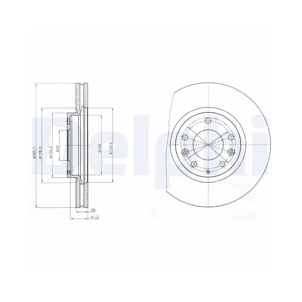 Discuri Frana Delphi - BG4256