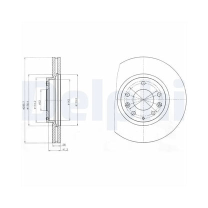 Discuri Frana Delphi - BG4256