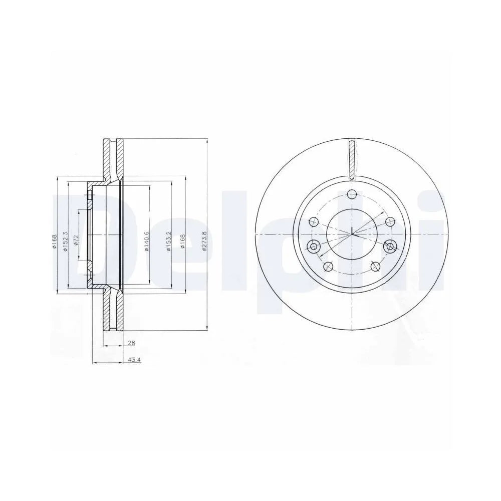 Discuri Frana Delphi - BG4261