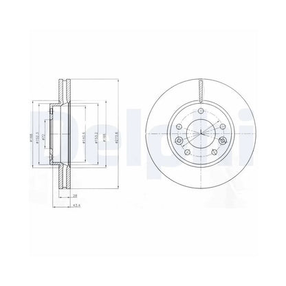 Discuri Frana Delphi - BG4261