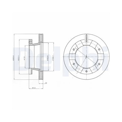 Discuri Frana Delphi - BG4285