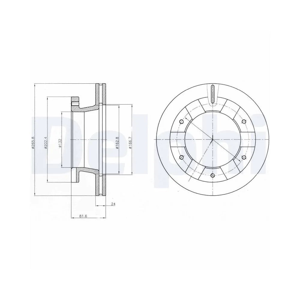 Discuri Frana Delphi - BG4285