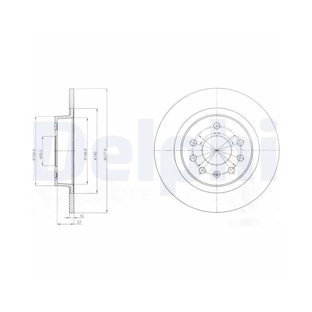 Discuri Frana Delphi - BG4300