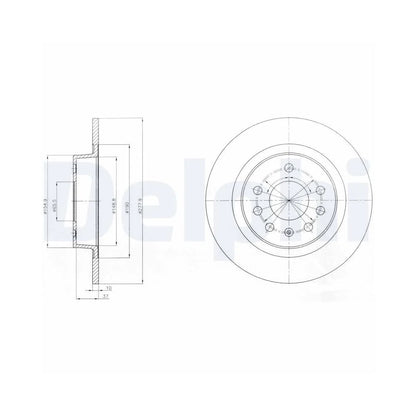 Discuri Frana Delphi - BG4300