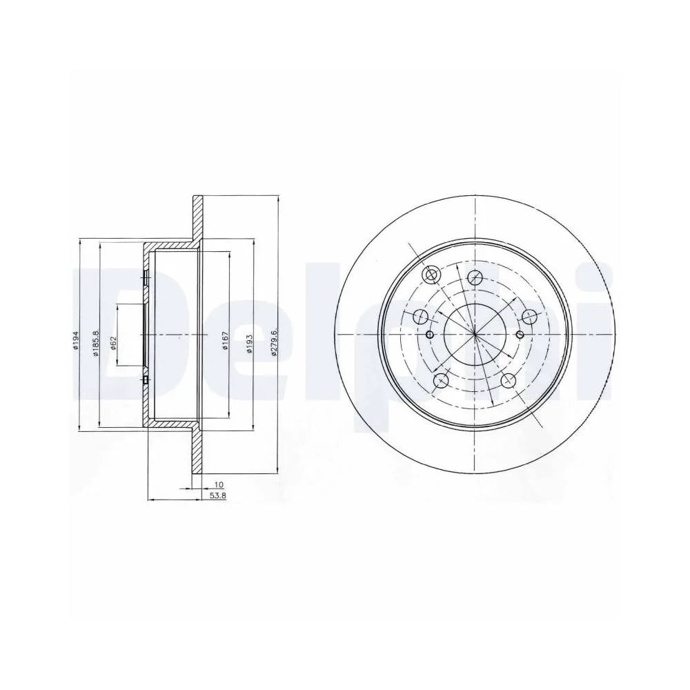 Discuri Frana Delphi - BG4303