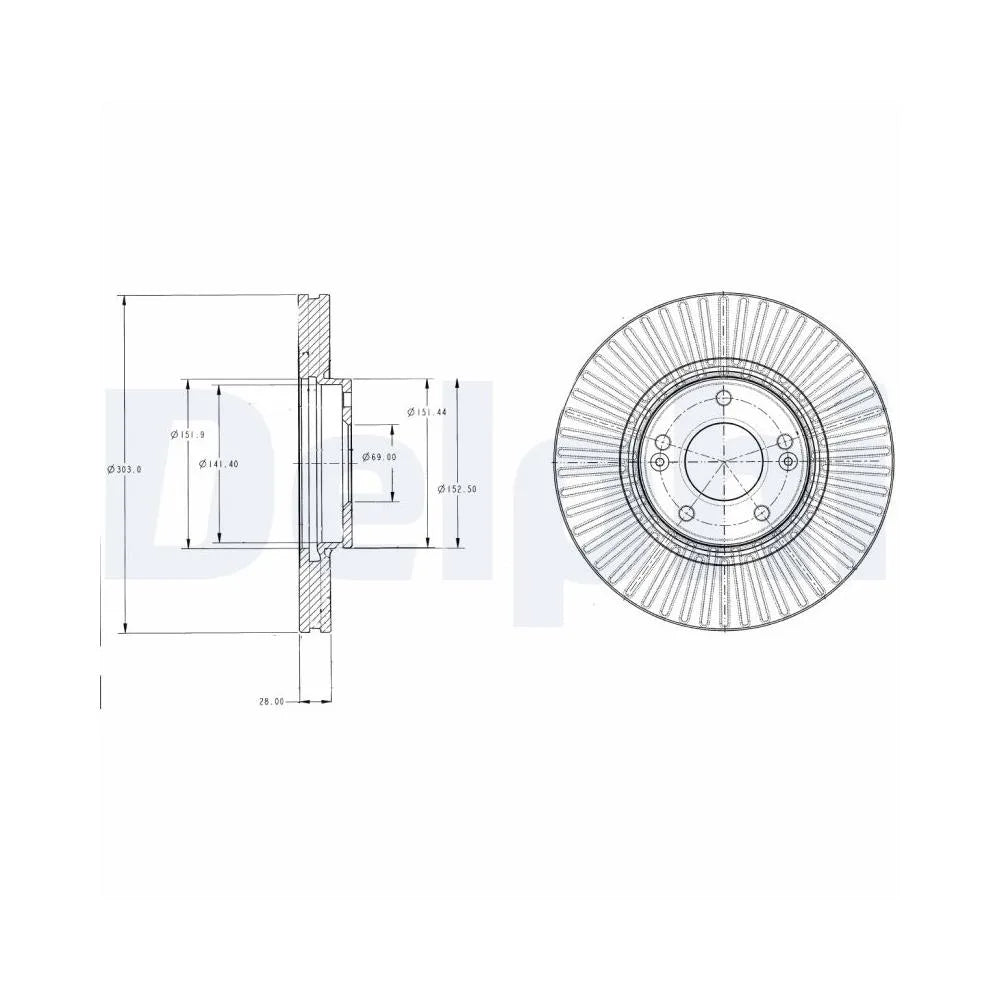 Discuri Frana Delphi - BG4309