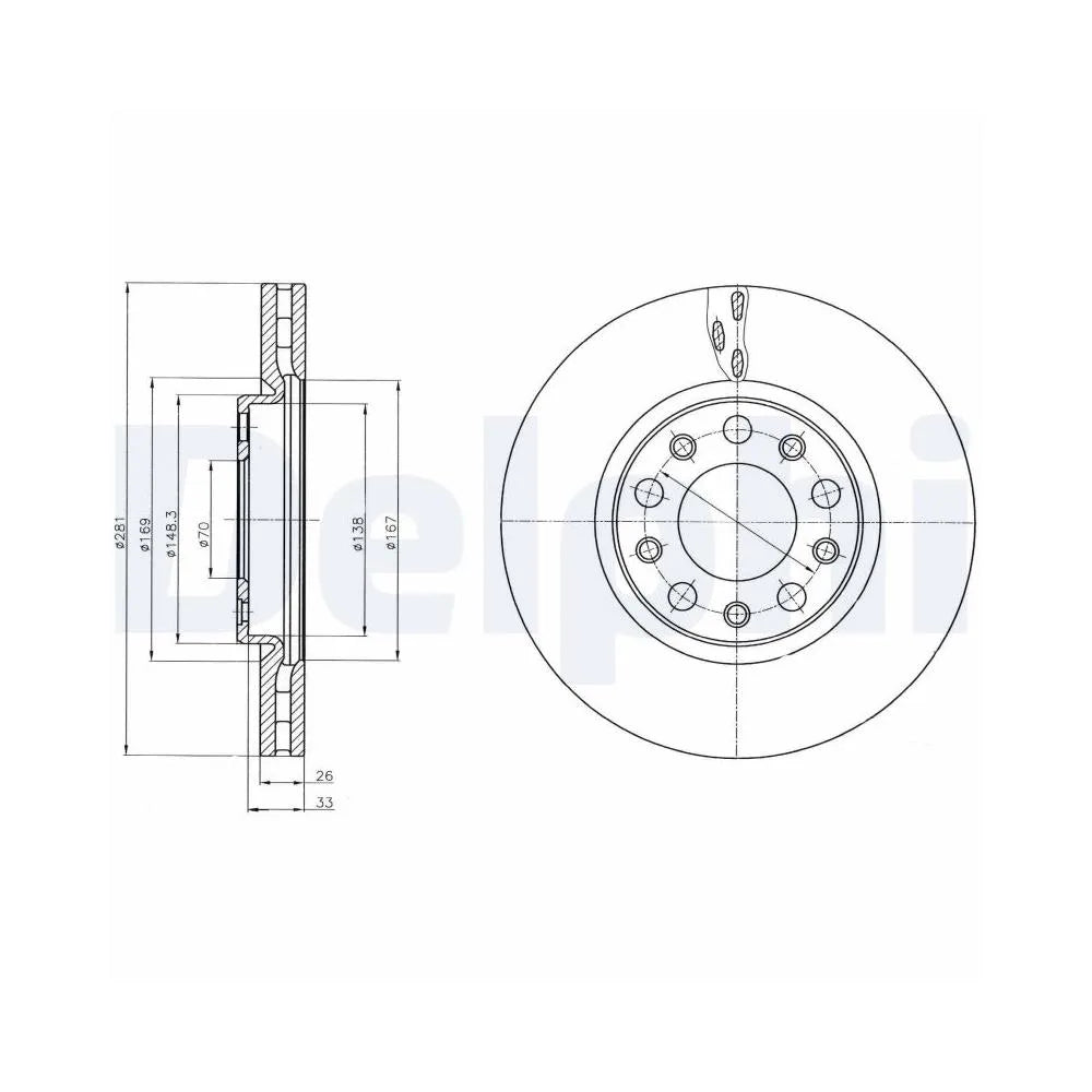 Discuri Frana Delphi - BG4314