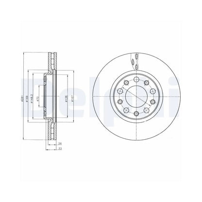 Discuri Frana Delphi - BG4314