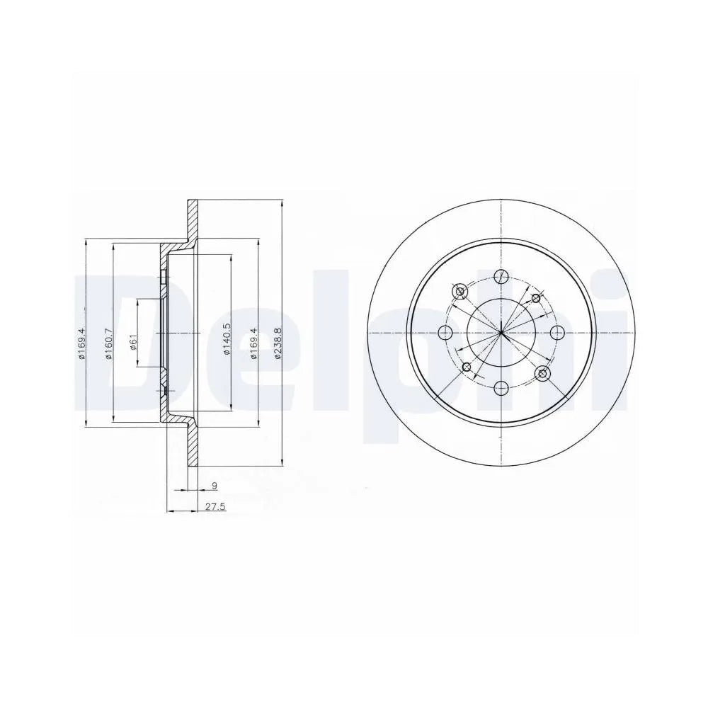 Discuri Frana Delphi - BG4334C