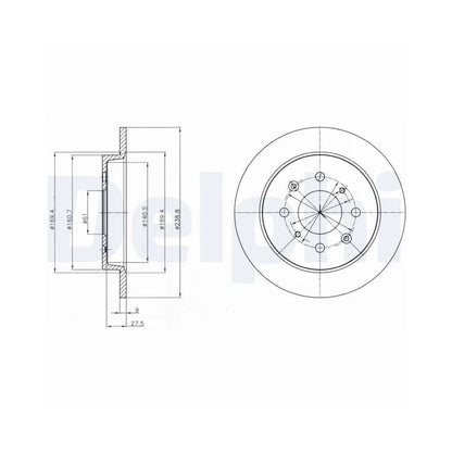 Discuri Frana Delphi - BG4334C