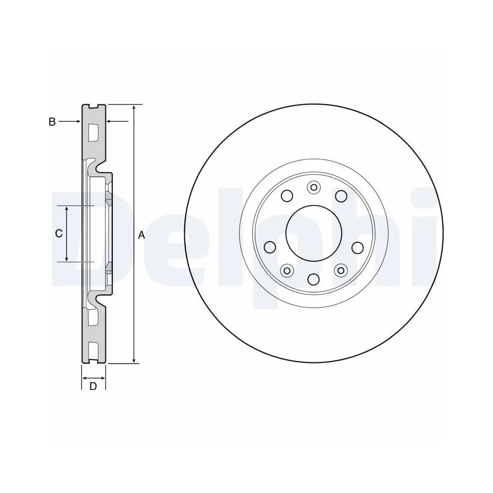 Discuri Frana Delphi - BG4457