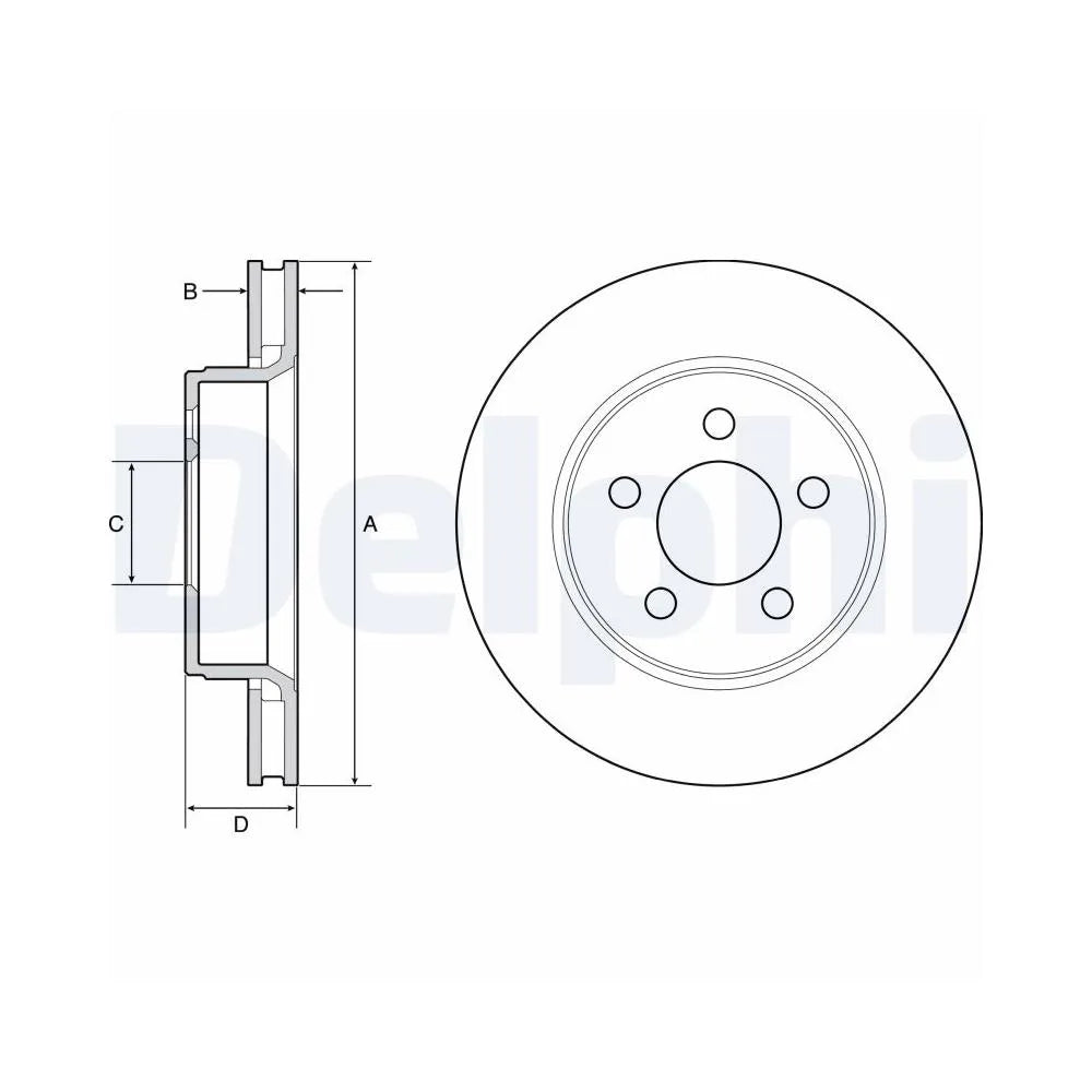 Discuri Frana Delphi - BG4642