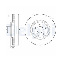 Discuri Frana Delphi pentru Mercedes-Benz C Class/C Class Cupe/C Class T Model/Clc Class/Clk - BG4660