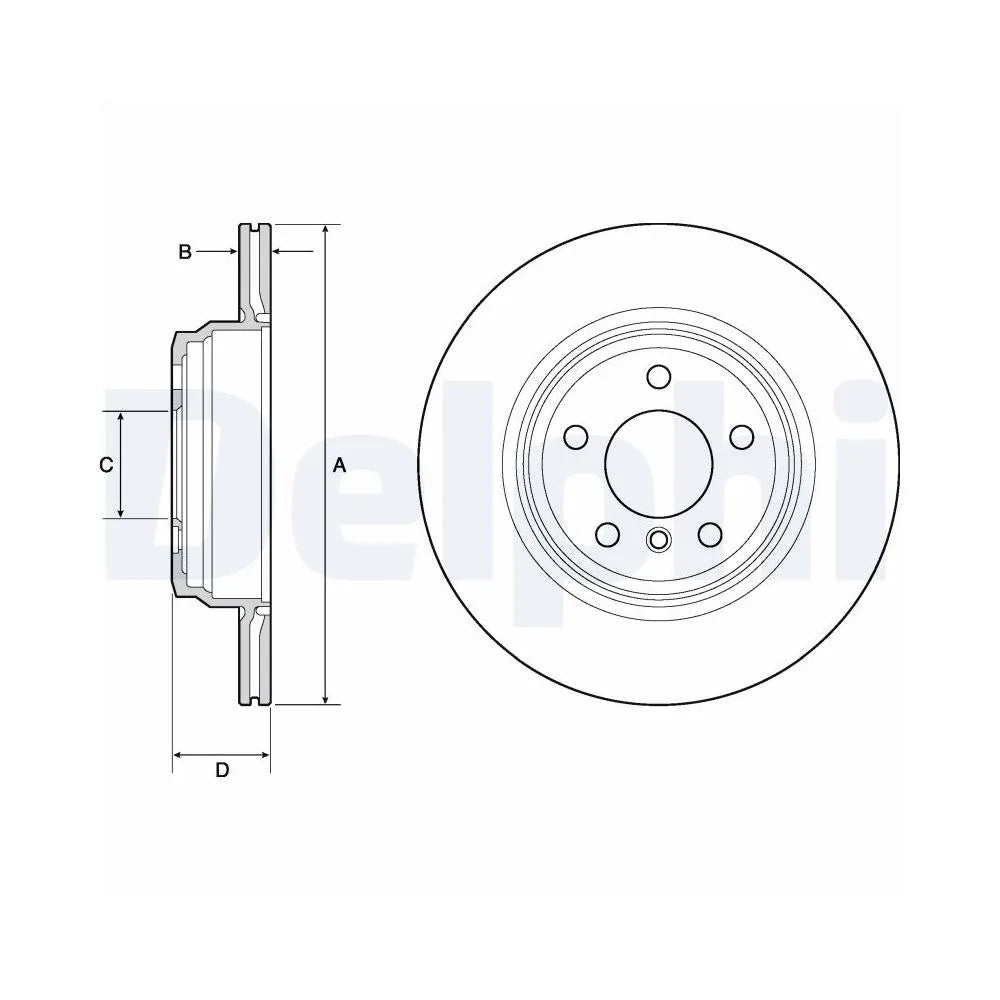 Discuri Frana Delphi - BG4665C