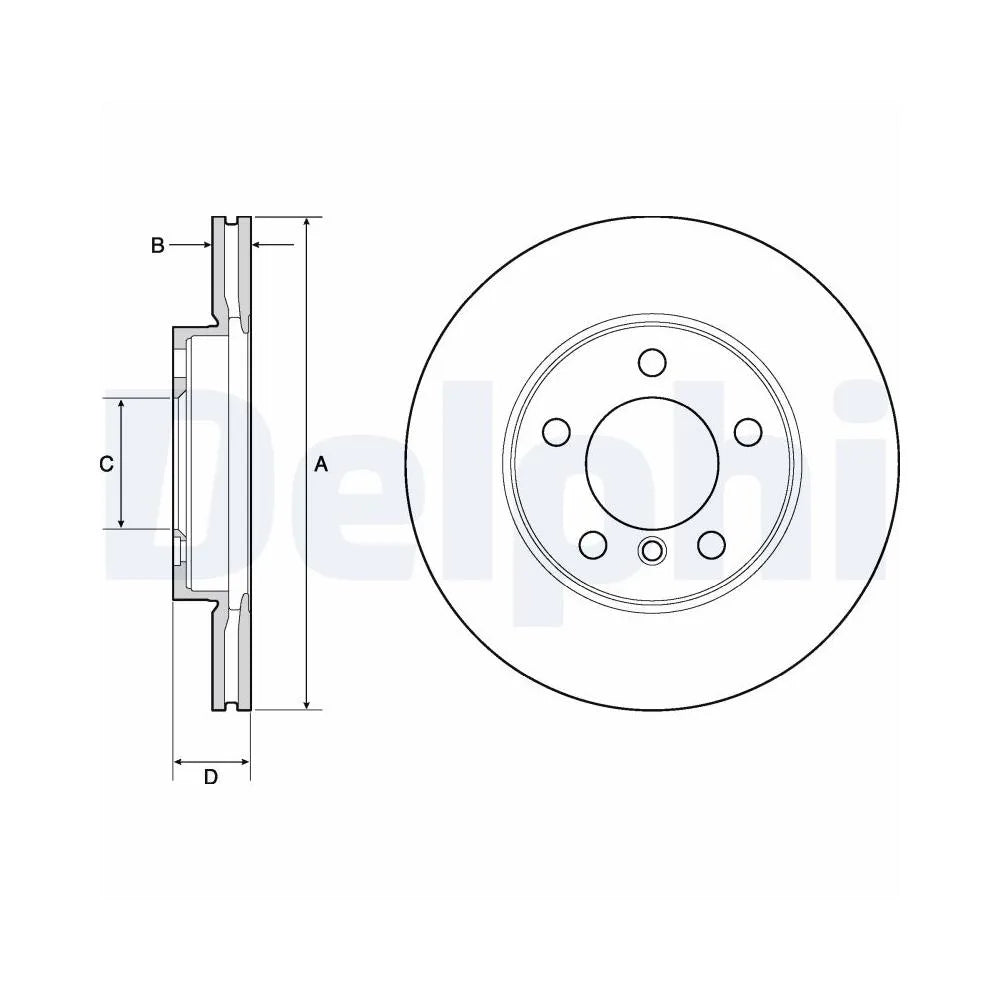 Discuri Frana Delphi - BG4668C