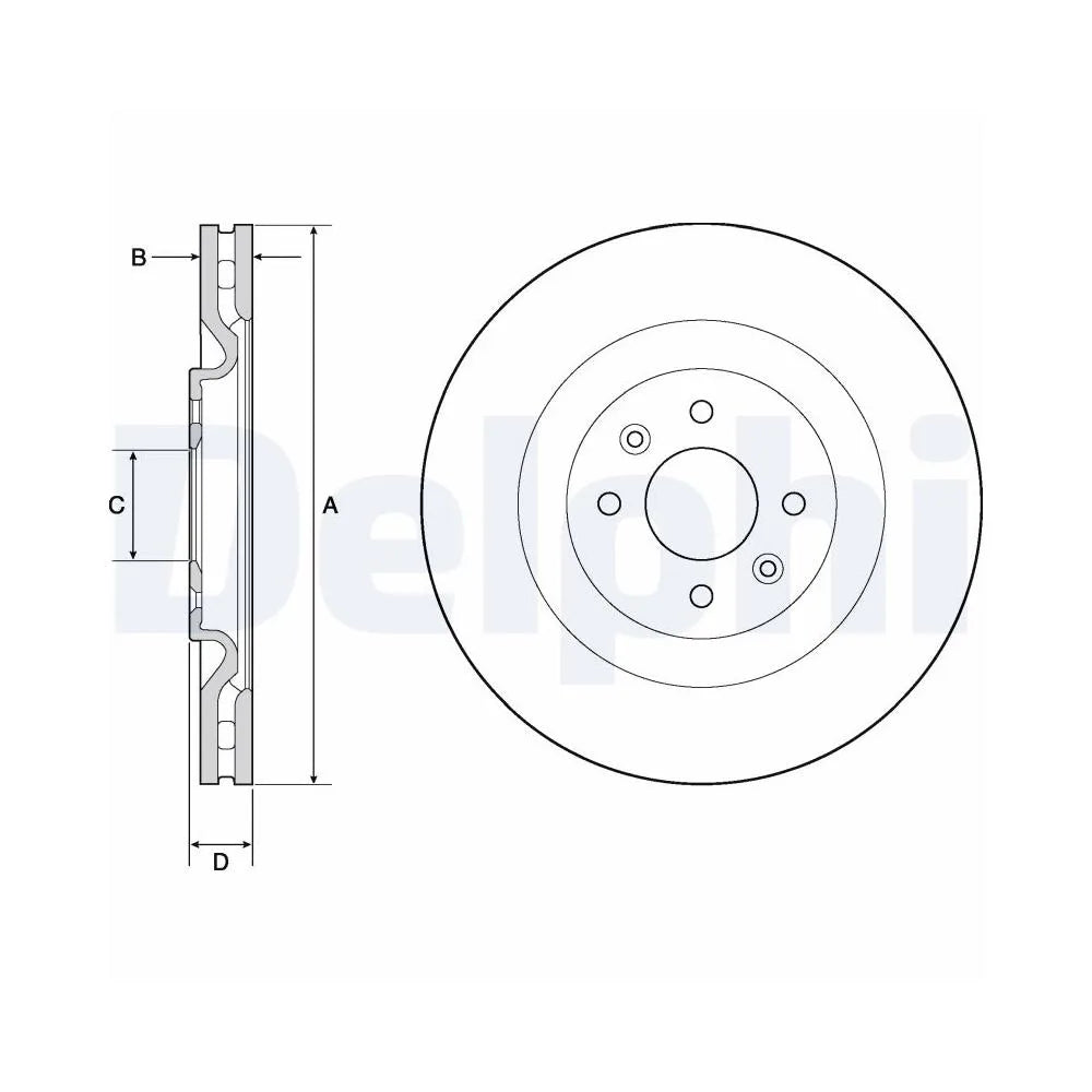 Discuri Frana Delphi - BG4689C