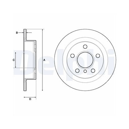 Discuri Frana Delphi - BG4706C