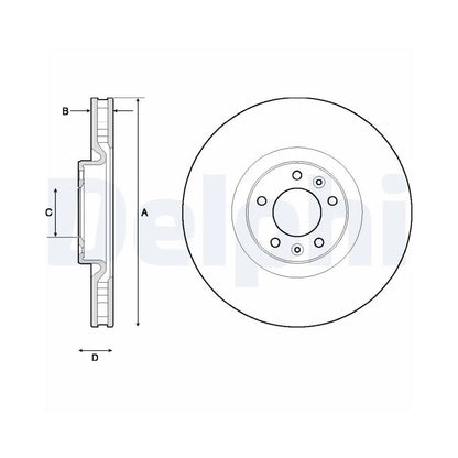 Discuri Frana Delphi - BG4716C