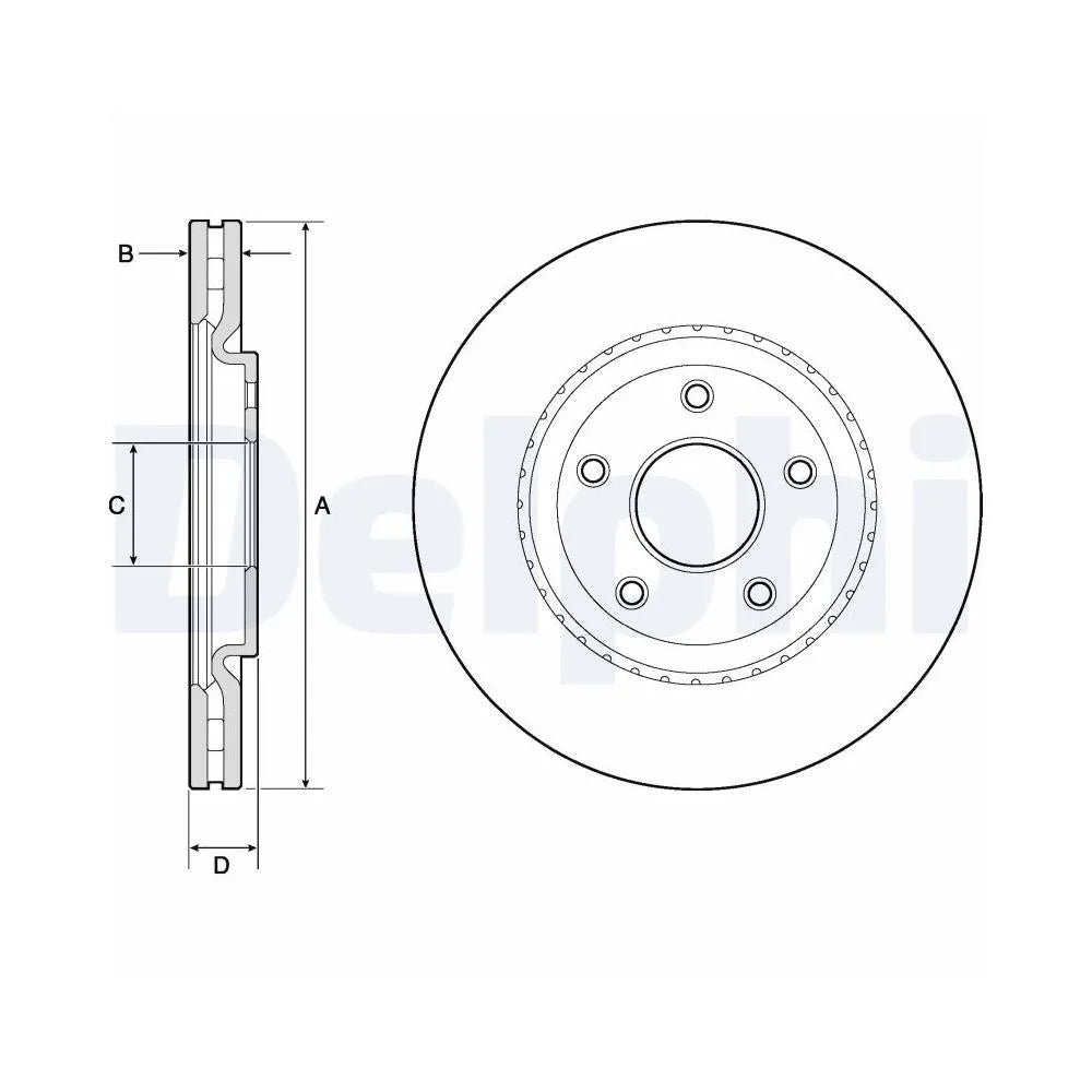Discuri Frana Delphi - BG4759C