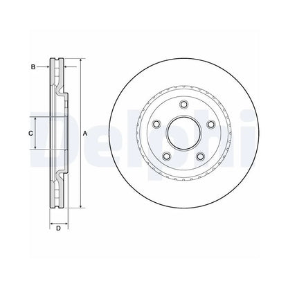 Discuri Frana Delphi - BG4759C