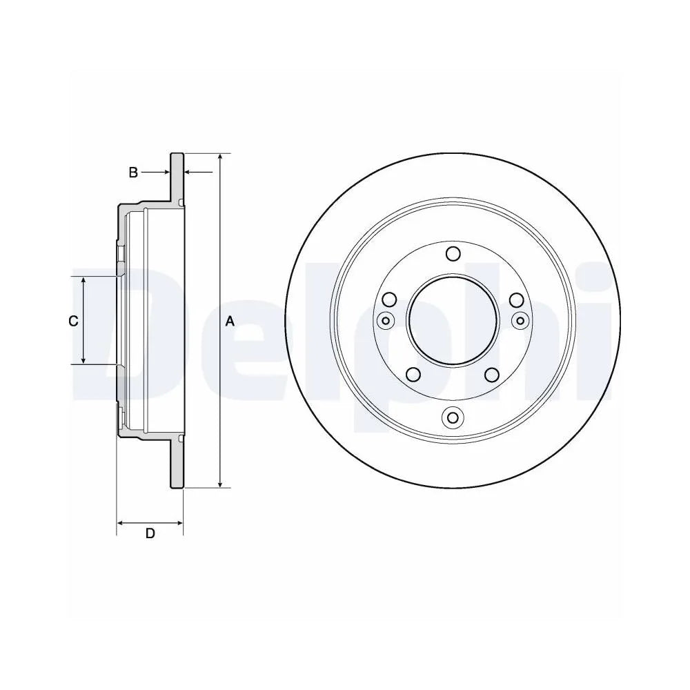 Discuri Frana Delphi - BG4767C