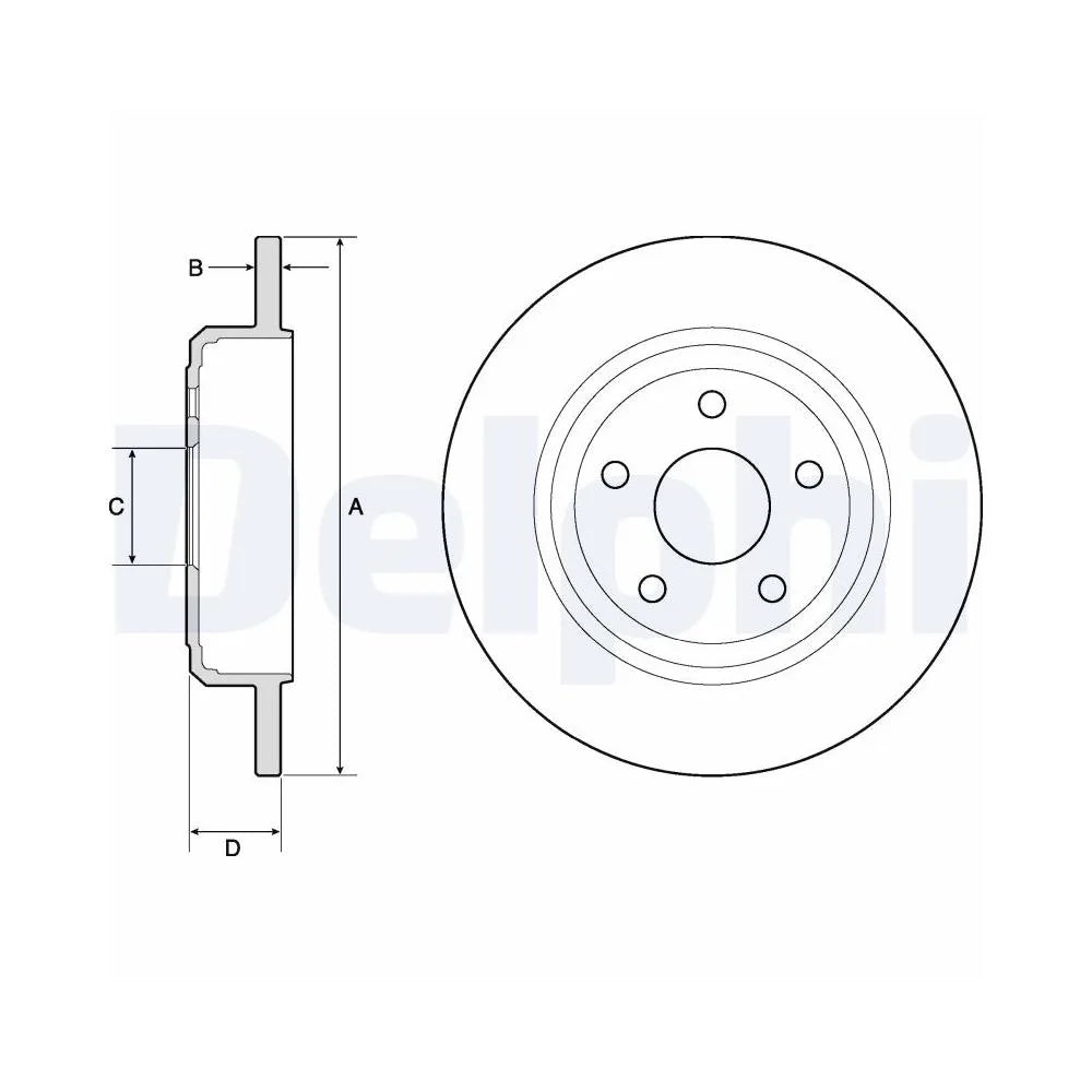 Discuri Frana Delphi - BG4772C