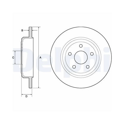 Discuri Frana Delphi - BG4772C