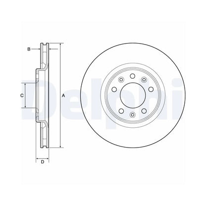 Discuri Frana Delphi - BG4806C