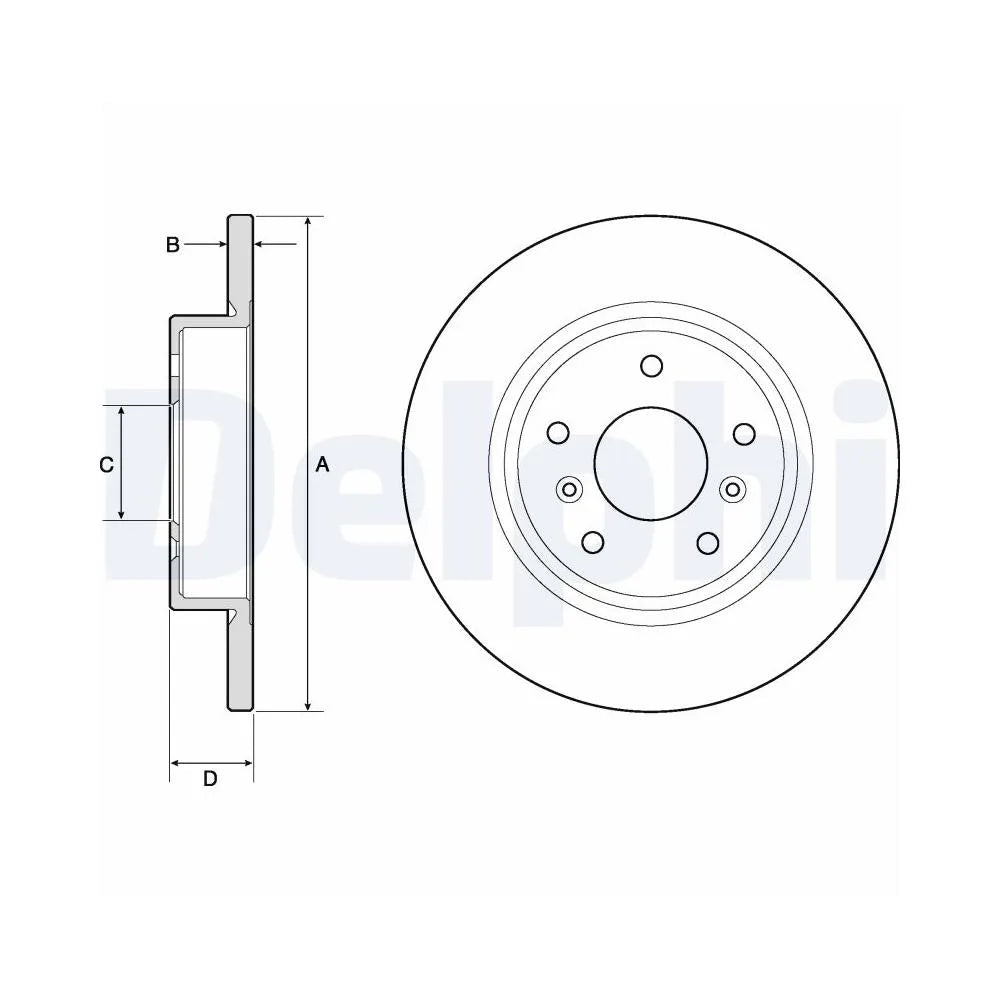 Discuri Frana Delphi - BG4807C