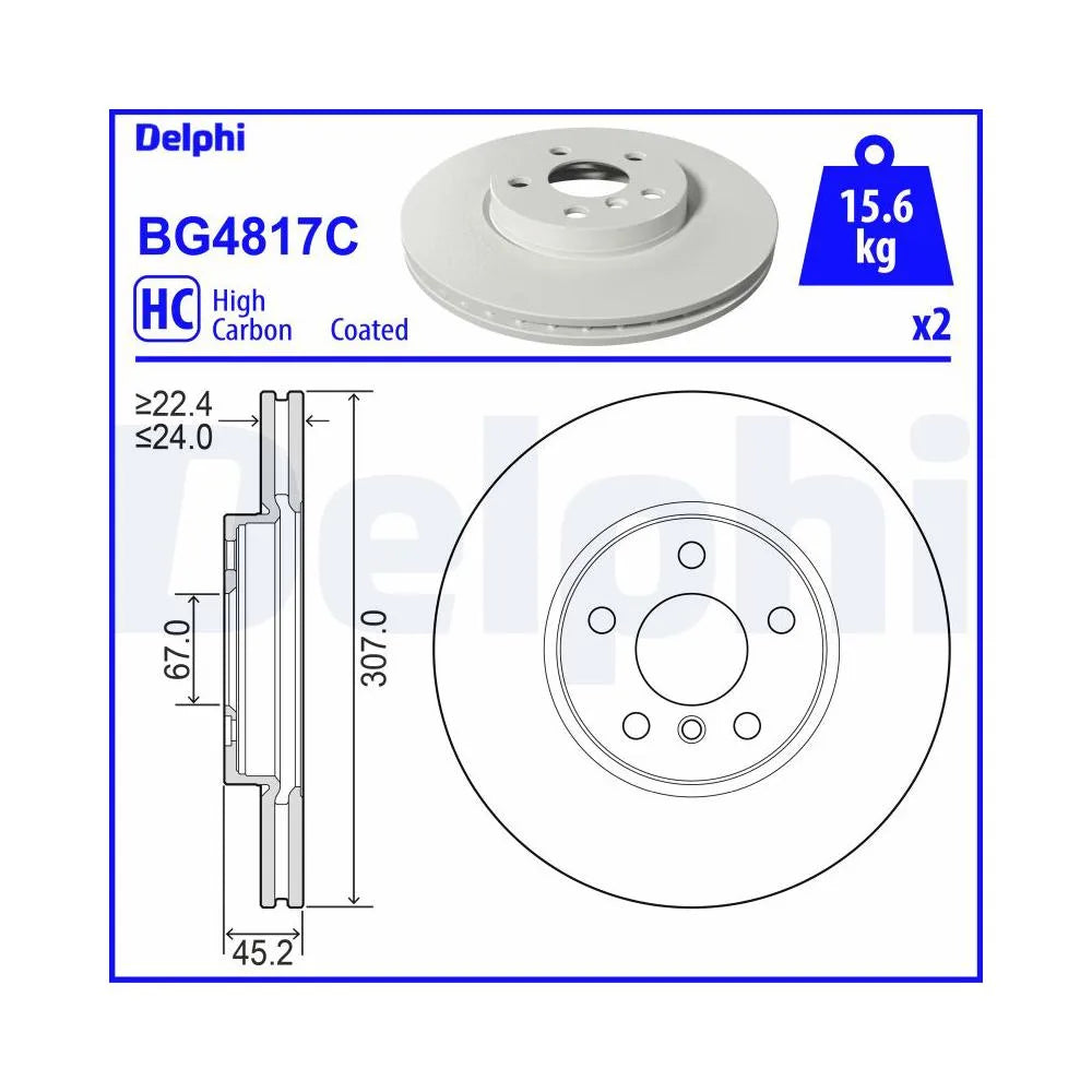 Discuri Frana Delphi - BG4817C