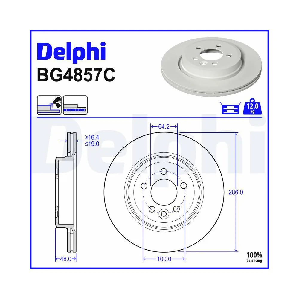 Discuri Frana Delphi - BG4857C