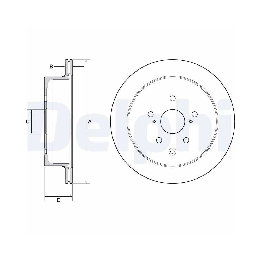 Discuri Frana Delphi - BG4929C