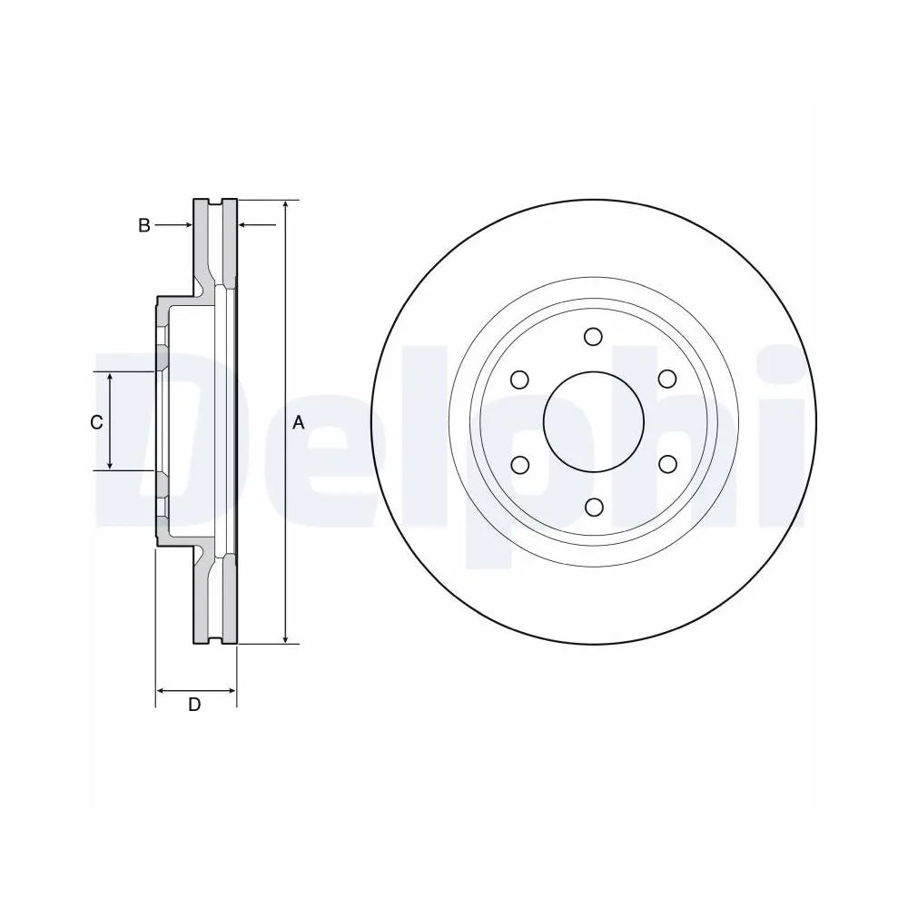 Discuri Frana Delphi - BG4941