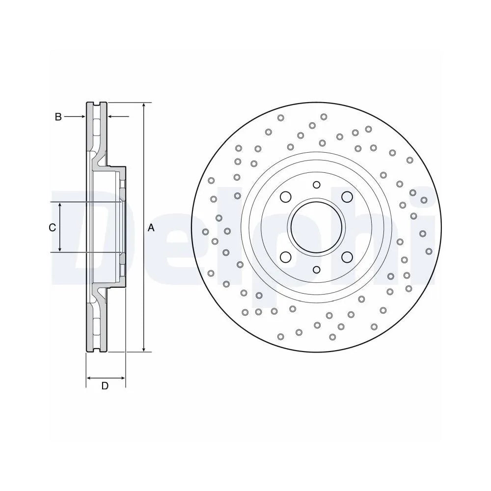 Discuri Frana Delphi - BG4943C