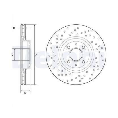 Discuri Frana Delphi - BG4943C