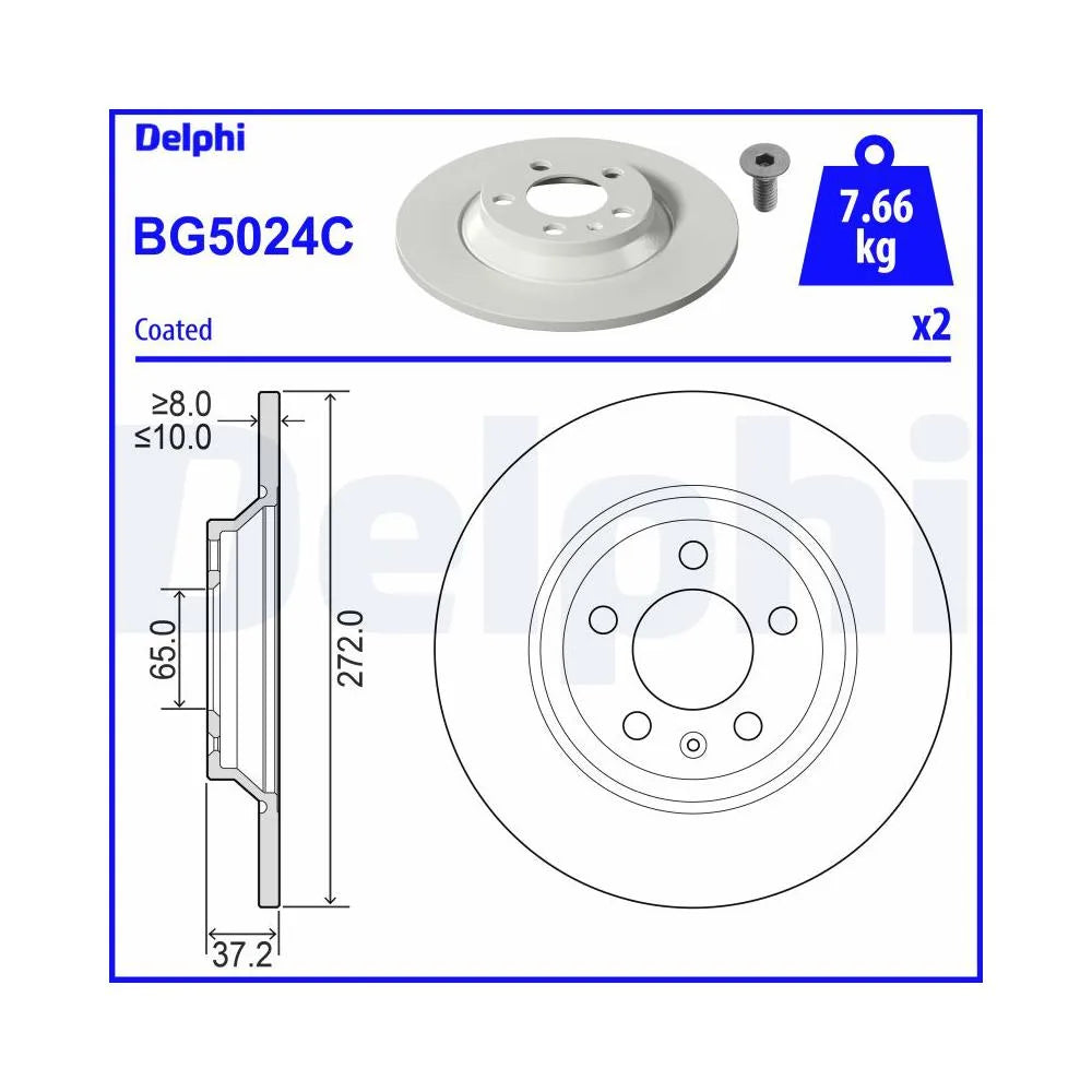 Discuri Frana Delphi - BG5024C