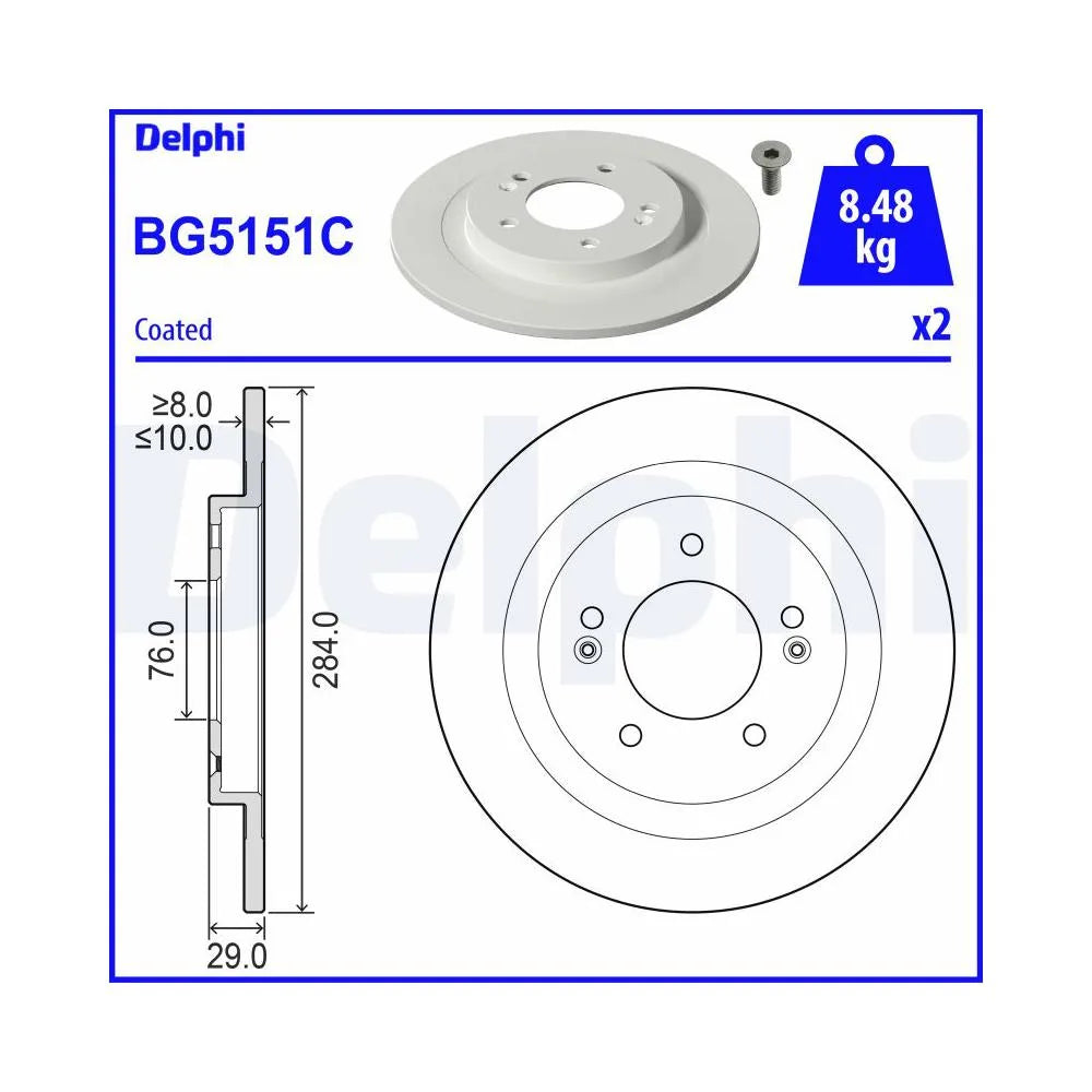 Discuri Frana Delphi - BG5151C
