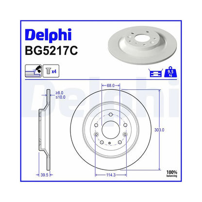 Discuri Frana Delphi - BG5217C